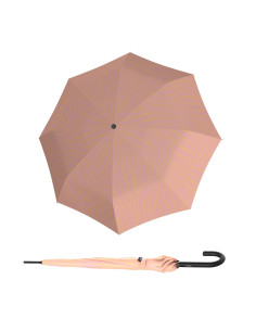 KNIRPS A.760 STICK AUTOMATIC Zebra Peach | Holový vystreľovací dáždnik | Doppler