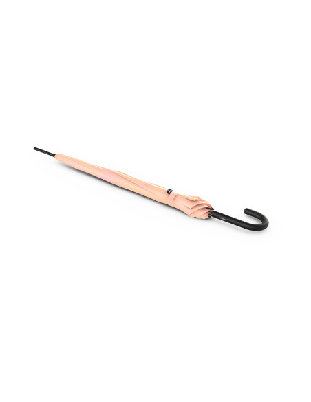 KNIRPS A.760 STICK AUTOMATIC Zebra Peach | Holový vystreľovací dáždnik | Doppler