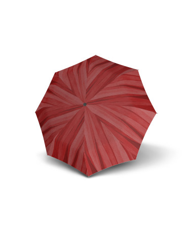 KNIRPS T.200 Medium Duomatic Soft Scarlet | Plne automatický dáždnik | DOPPLER