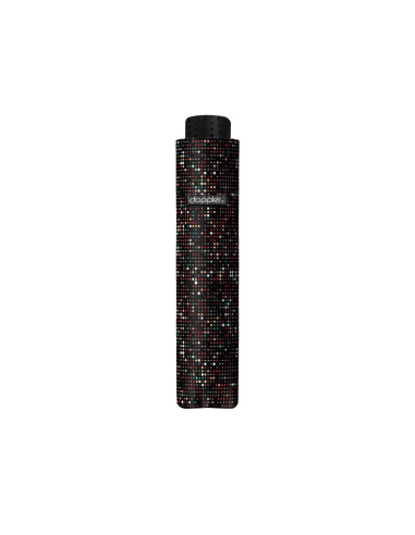 Fiber Havanna Spotlight Black | Dámsky skladací dáždnik | Doppler