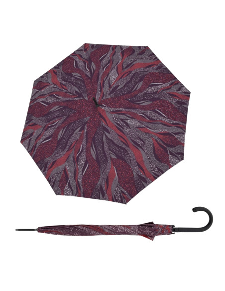 Fiber Flex AC Whisper Berry - dámsky holový vystreľovací dáždnik - DOPPLER