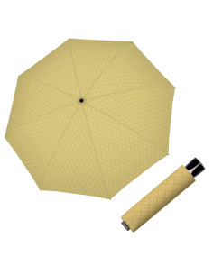 Mini Fiber Calm yellow - dámsky skladací dáždnik | Doppler