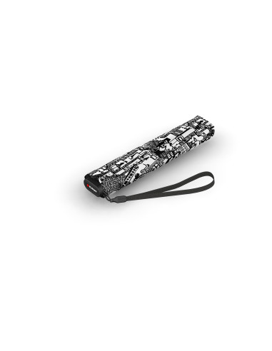 Knirps US.050 ultra light slim manual story black | ľahký dámsky skladací dáždnik | Doppler