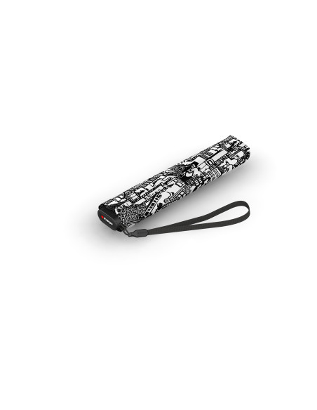 Knirps US.050 ultra light slim manual story black | ľahký dámsky skladací dáždnik | Doppler