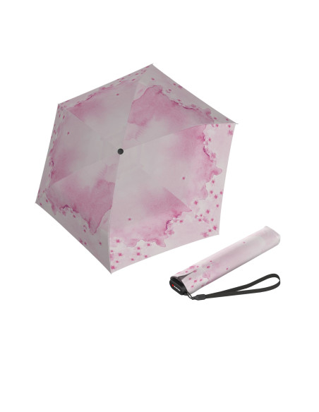 Knirps US.050 ultra light slim manual sakura romance | ľahký dámsky skladací dáždnik | Doppler