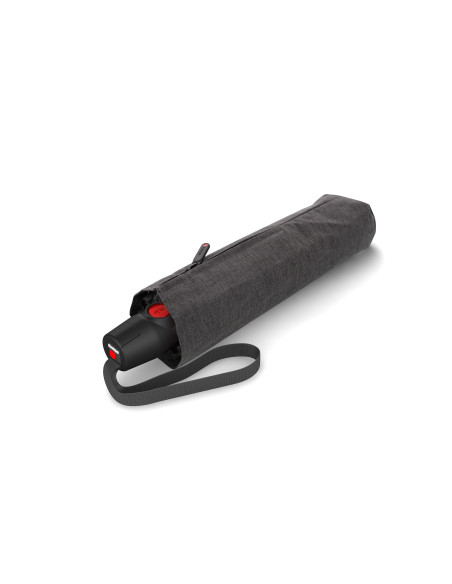 KNIRPS T.200 Medium Duomatic Melange black | Plne automatický dáždnik | DOPPLER