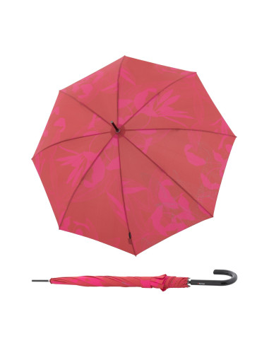 KNIRPS T.760 Garden Scarlet | holový vystreľovací dáždnik | Doppler