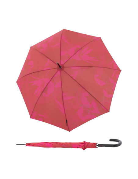 KNIRPS T.760 Garden Scarlet | holový vystreľovací dáždnik | Doppler