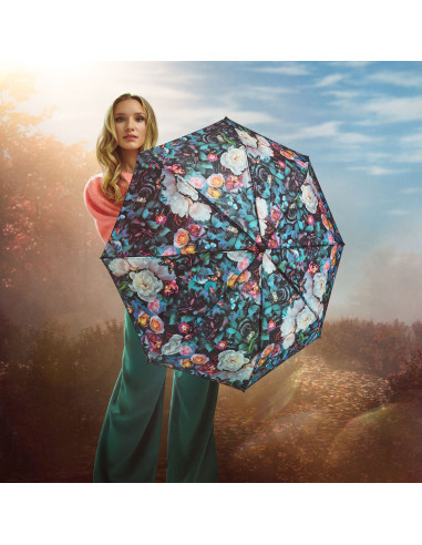 Knirps A 200 Medium Duomatic Fairybloom - elegantní plnoautomatický deštník | Doppler