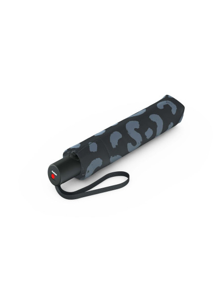 Knirps A 200 Medium Duomatic Cone Black - elegantní plnoautomatický deštník | Doppler