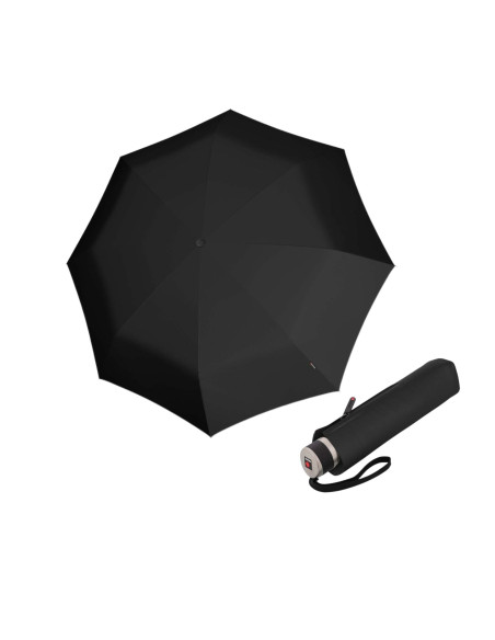 Knirps Chrome Matt Manual Black | Doppler