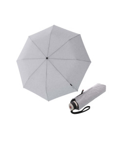Knirps Chrome Matt Manual Melange Grey | Doppler