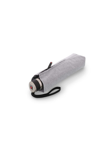 Knirps Chrome Matt Manual Melange Grey | Doppler