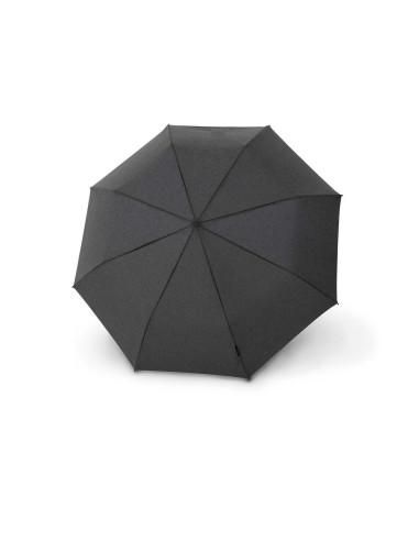 Knirps Chrome Matt Manual Melange Black | Doppler
