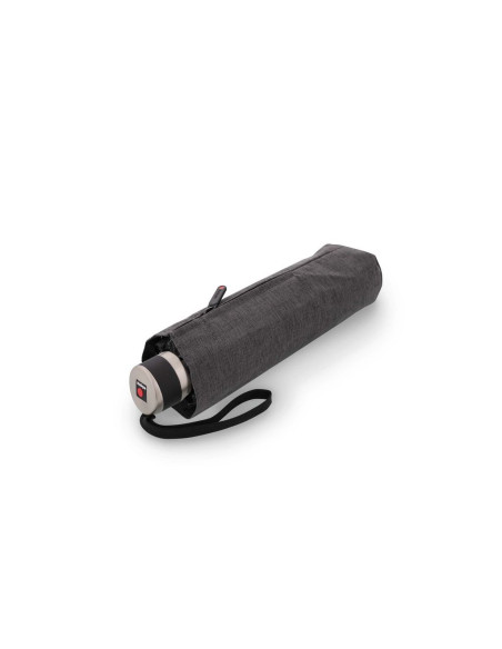 Knirps Chrome Matt Manual Melange Black | Doppler