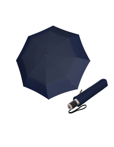 Knirps Chrome Matt Duomatic Melange Grey | Doppler