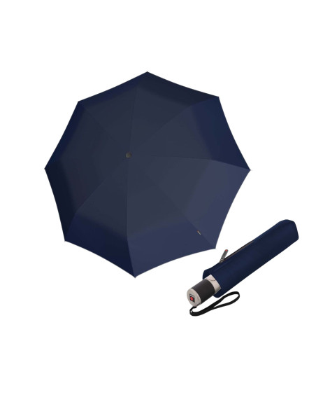 Knirps Chrome Matt Duomatic Melange Grey | Doppler