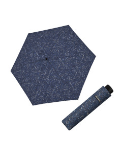 Fiber Havanna Spotlight Blue | Dámsky skladací dáždnik | Doppler
