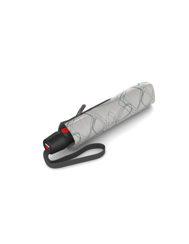 KNIRPS T.200 Medium Duomatic Pure Mineral | Plne automatický dáždnik | DOPPLER