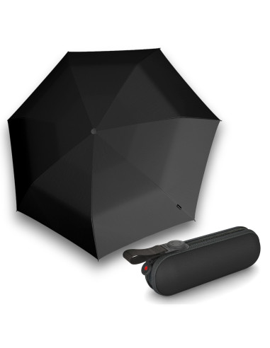 KNIRPS X1 Black Superthin | skladací mini-dáždnik | Doppler