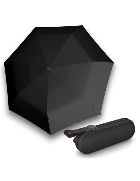 KNIRPS X1 Black Superthin | skladací mini-dáždnik | Doppler