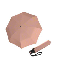 KNIRPS A.200 MEDIUM DUOMATIC Zebra Peach | plnoautomatický dáždnik | Doppler