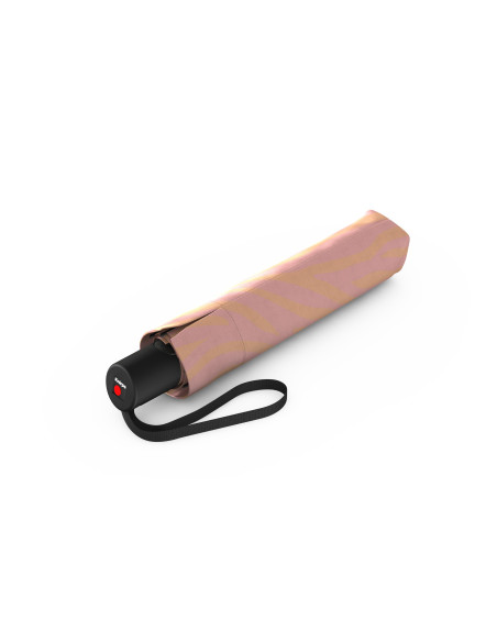 KNIRPS A.200 MEDIUM DUOMATIC Zebra Peach | plnoautomatický dáždnik | Doppler